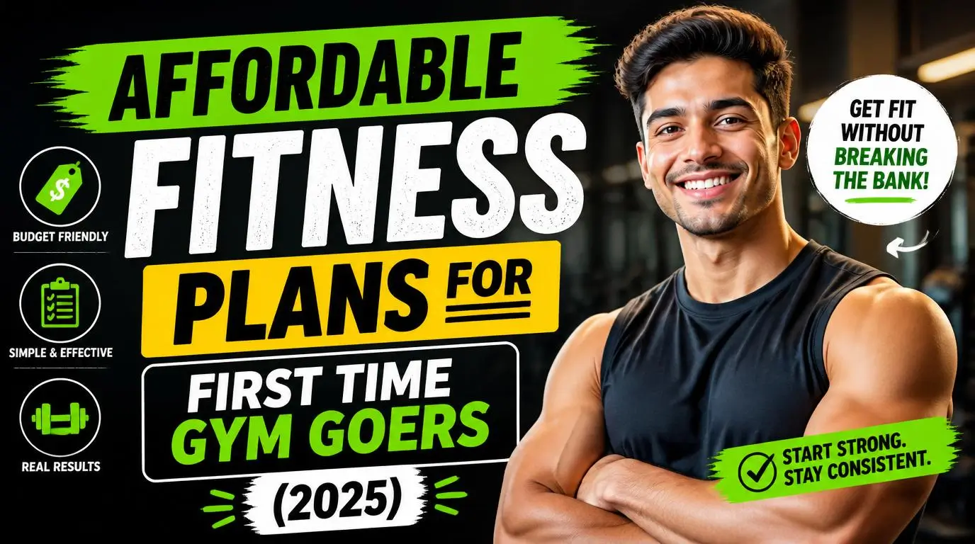 Affordable Fitness Plans for First Time Gym Goers (2025)