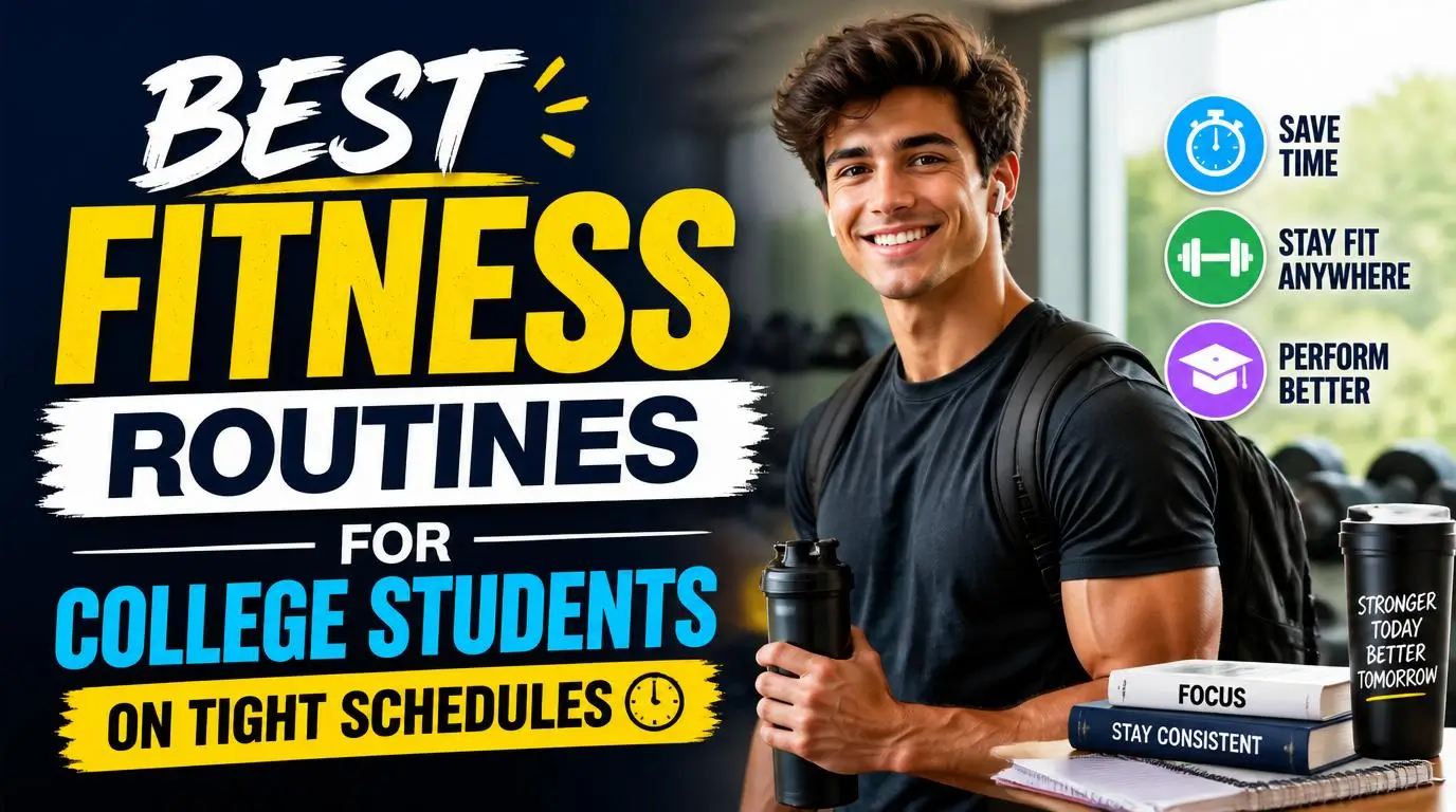 Best Fitness Routines for College Students on Tight Schedules
